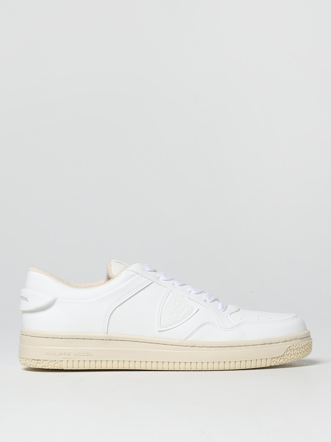 PHILIPPE MODEL TRAINERS: Trainers men Philippe Model, White - Img 1