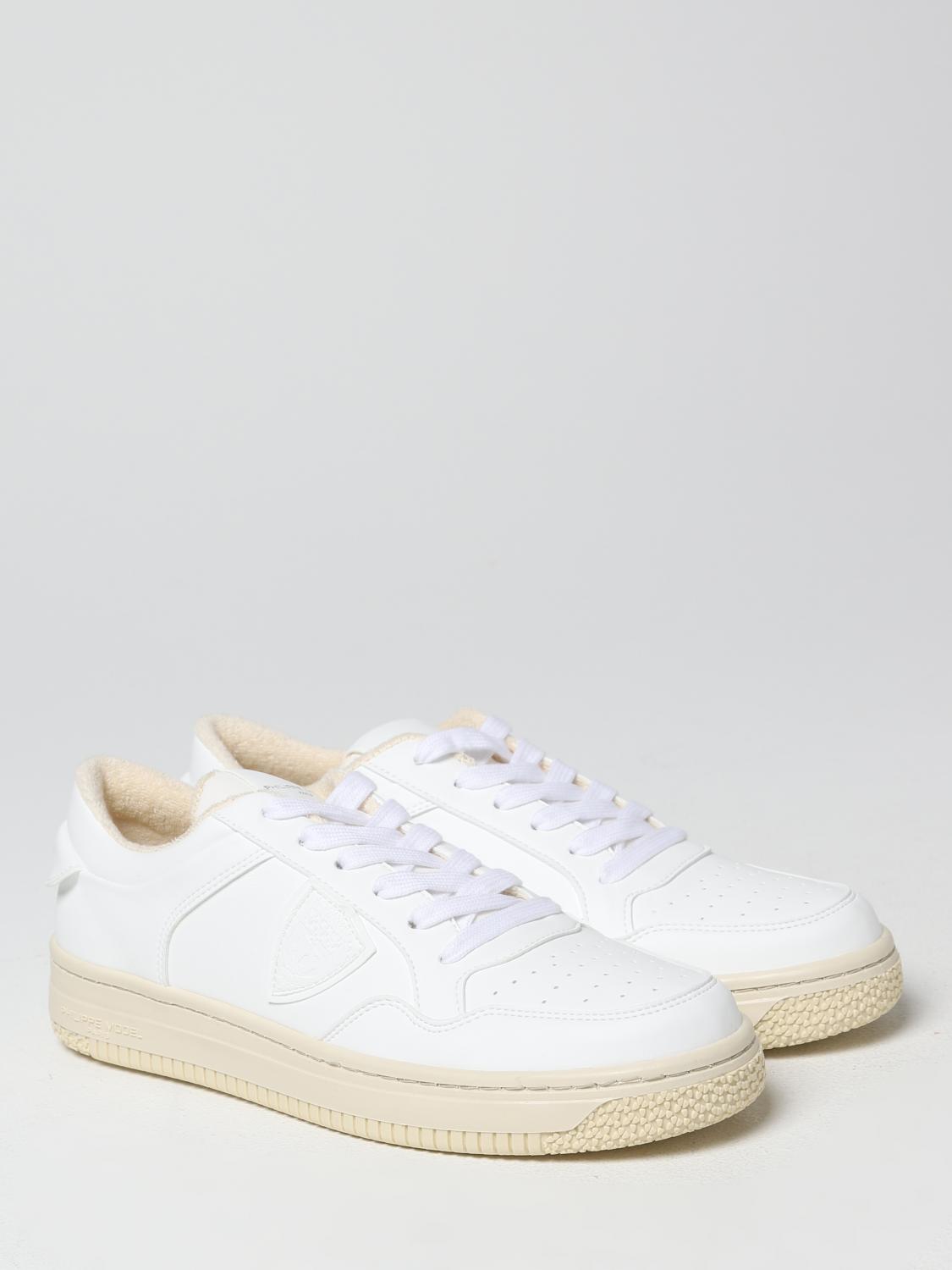 PHILIPPE MODEL TRAINERS: Trainers men Philippe Model, White - Img 2