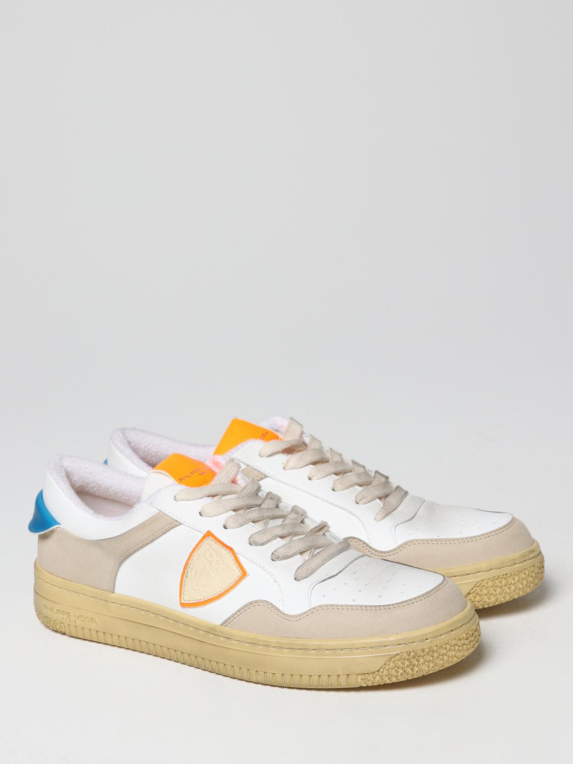 PHILIPPE MODEL SNEAKERS: Sneakers men Philippe Model, White - Img 2