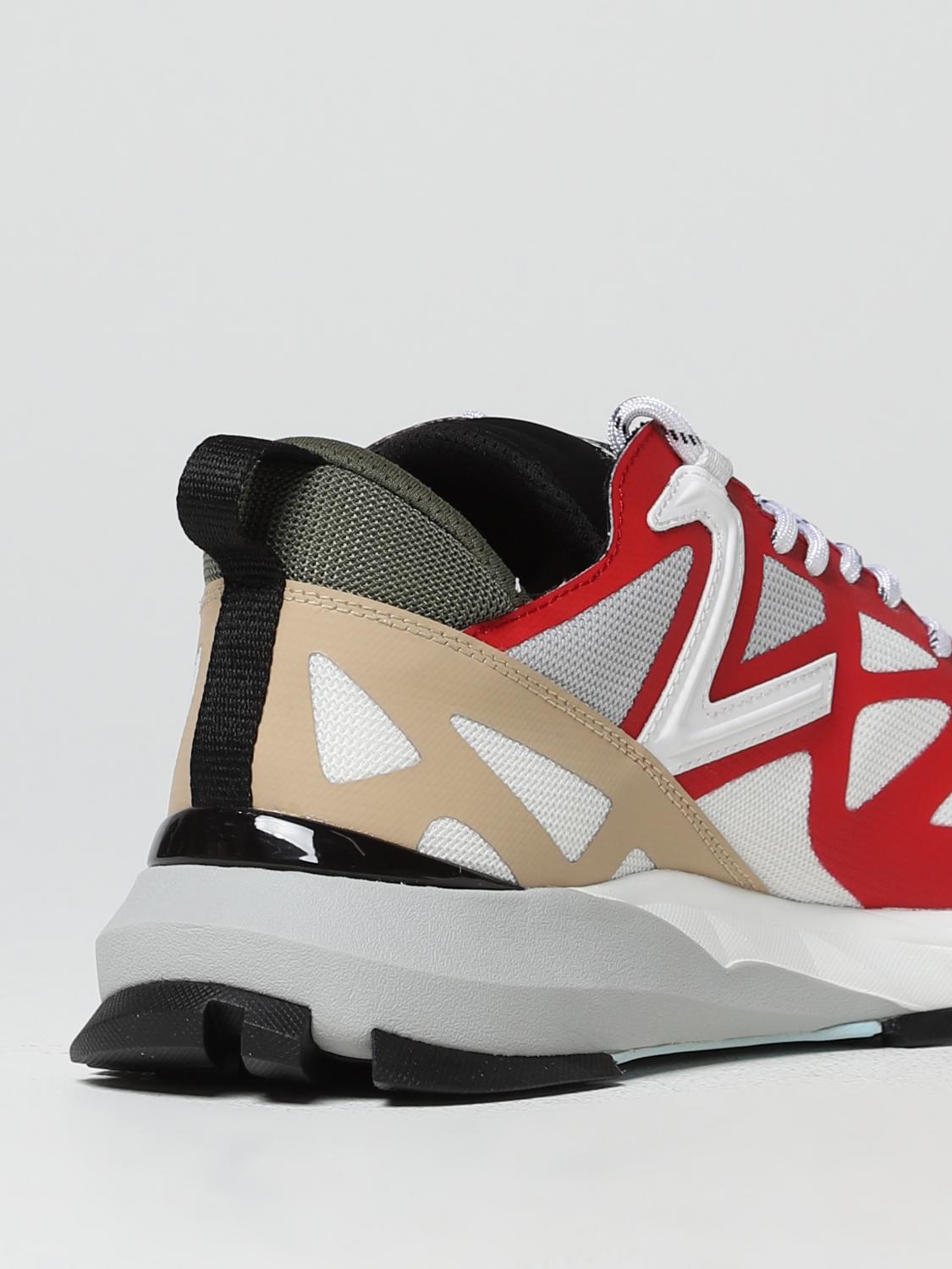 PHILIPPE MODEL SNEAKERS: Sneakers Rock Philippe Model in tessuto e pelle sintetica, Beige - Img 3