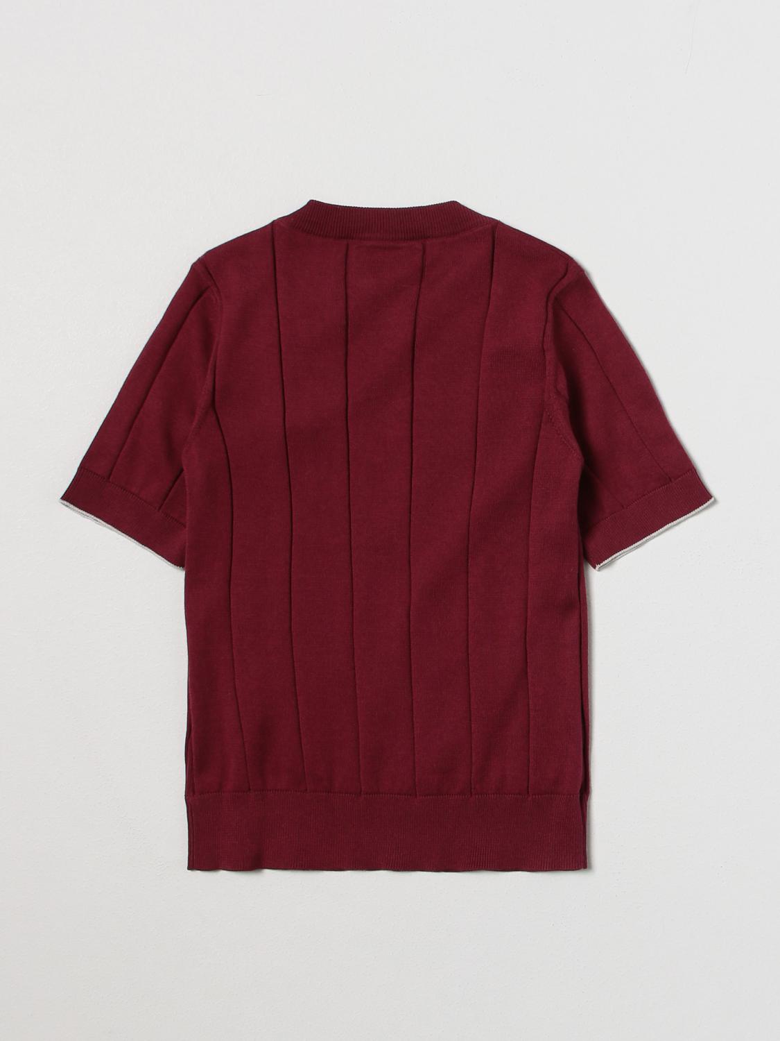 BRUNELLO CUCINELLI PULLOVER: Pullover kinder Brunello Cucinelli, Weiß - Img 2