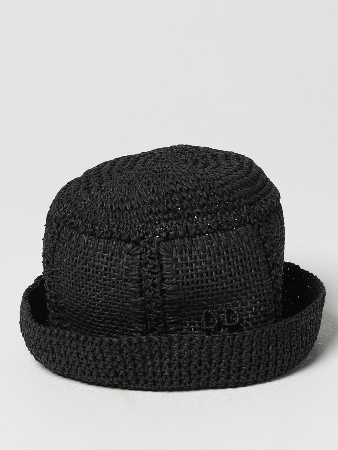 RUSLAN BAGINSKIY SOMBRERO: Sombrero mujer Ruslan Baginskiy, Negro - Img 1