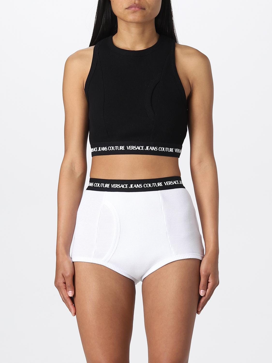 VERSACE JEANS COUTURE TOP: Top mujer Versace Jeans Couture, Negro - Img 1