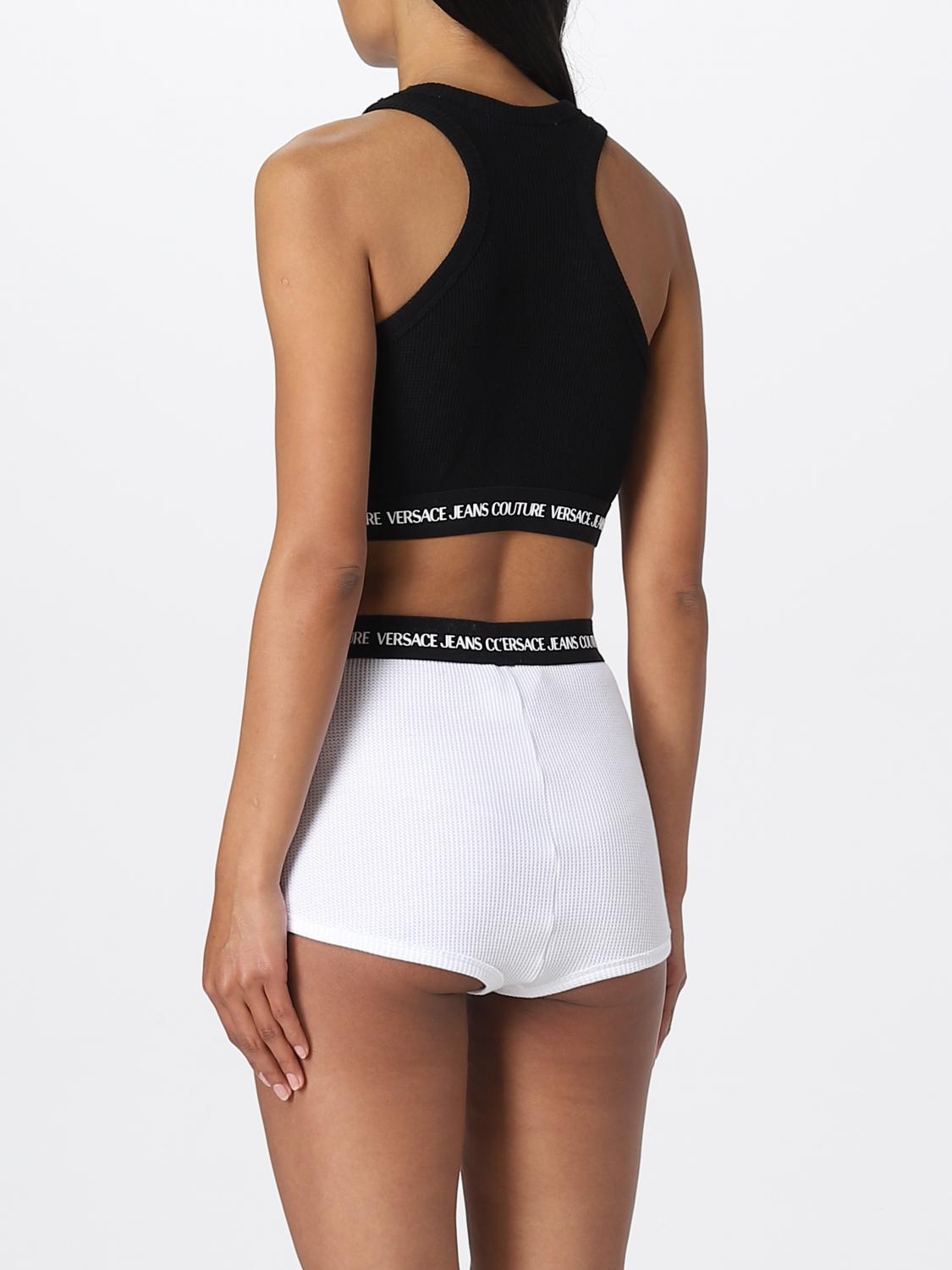 VERSACE JEANS COUTURE TOP: Top mujer Versace Jeans Couture, Negro - Img 2