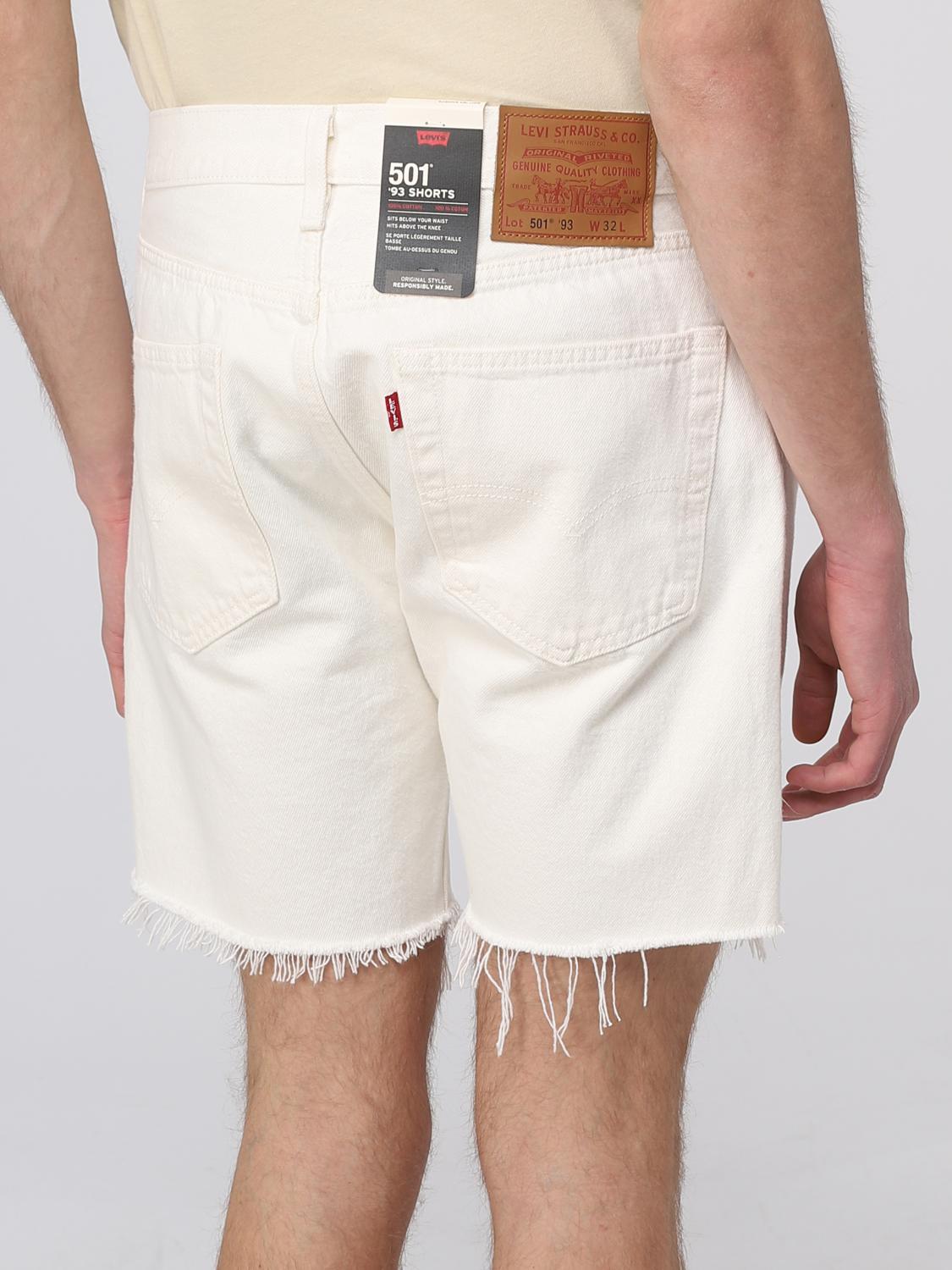LEVI'S SHORTS: Short men Levi's, White - Img 3