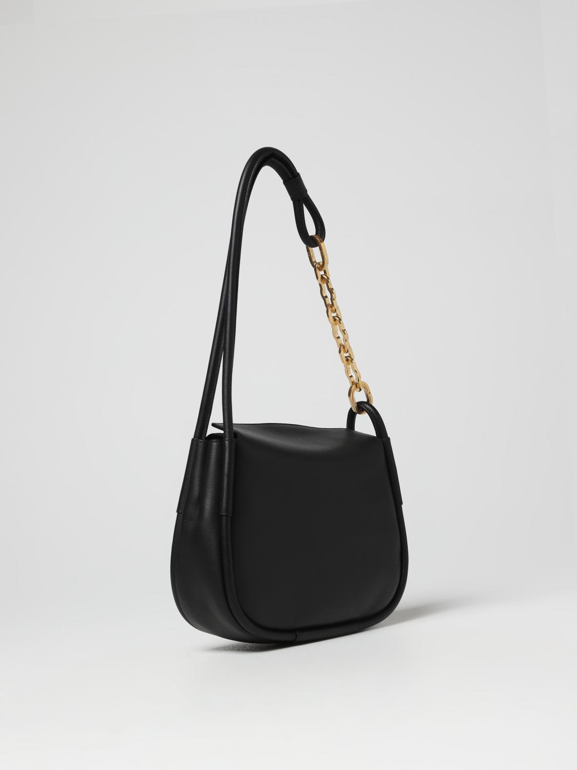 MULBERRY BORSA A SPALLA: Borsa Link Mulberry in pelle, Nero - Img 2