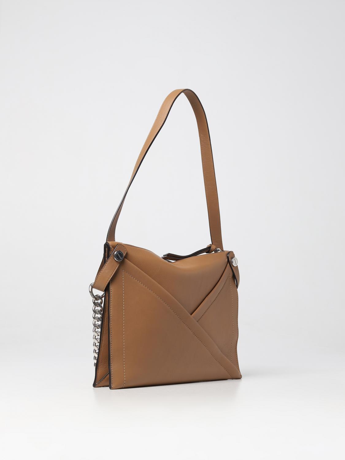 MULBERRY BORSA A SPALLA: Borsa M Mulberry in pelle, Marrone - Img 2