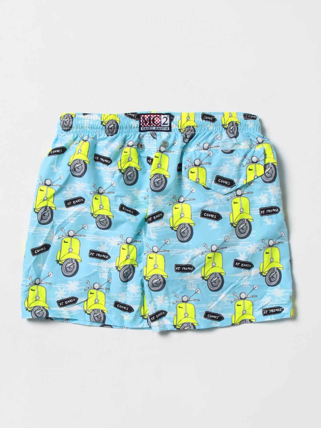 MC2 SAINT BARTH BAÑADOR: Bañador niños Mc2 Saint Barth, Blanco 1 - Img 2