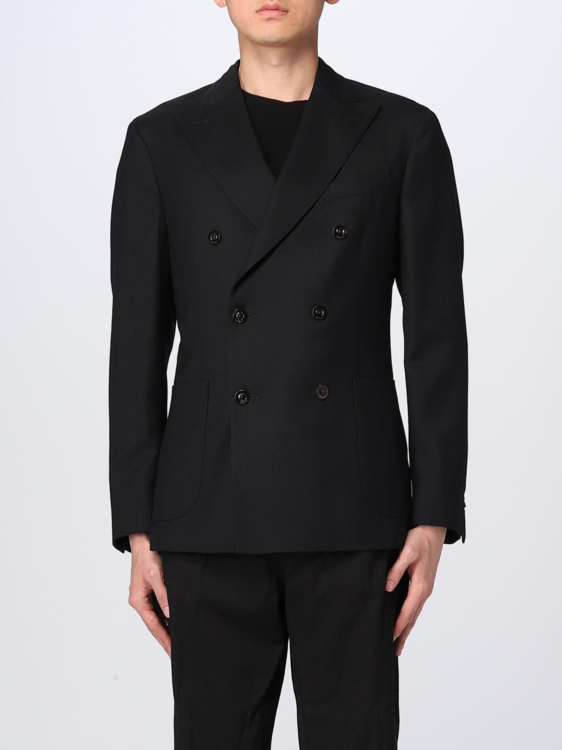 BOGLIOLI JACKET: Jacket men Boglioli, Black - Img 1