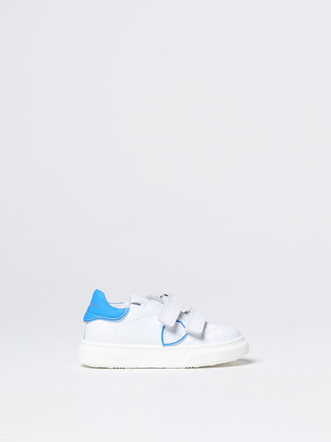 PHILIPPE MODEL JUNIOR ZAPATOS: Zapatos niños Philippe Model Junior, Blanco - Img 1