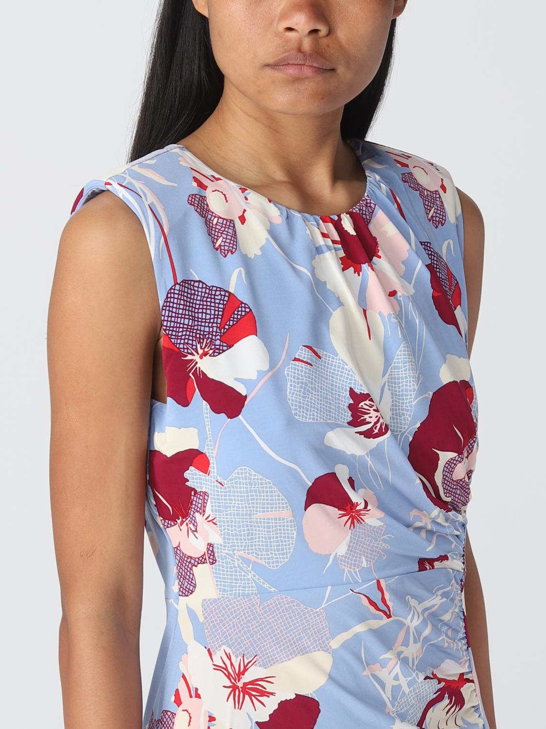 BOSS DRESS: Dress woman Boss, Sky Blue - Img 3