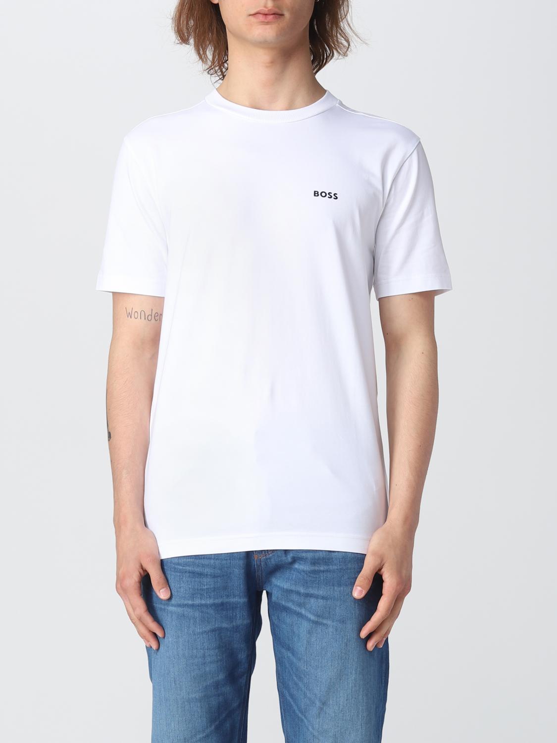 Boss - Man - White - T-shirt