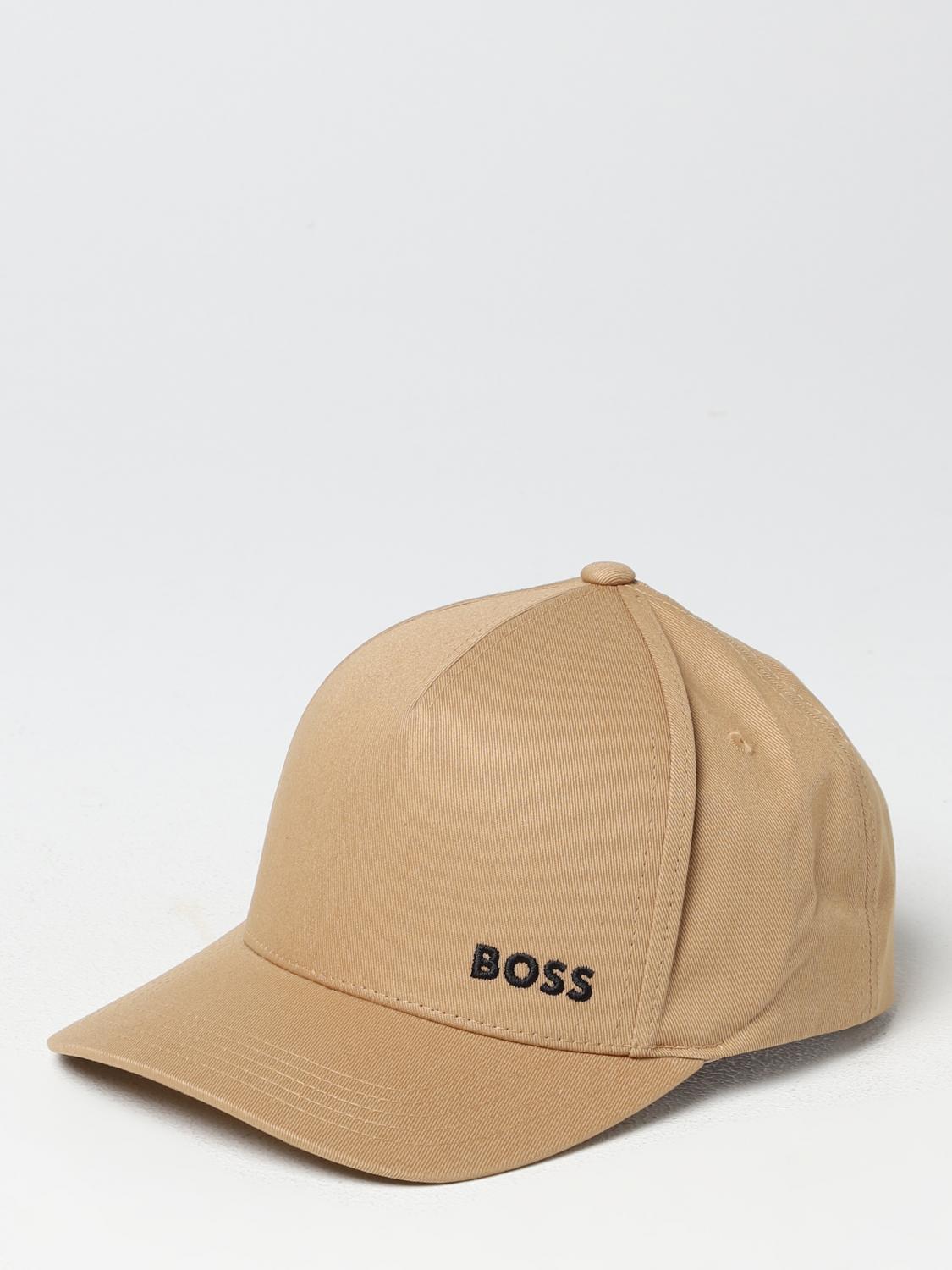 BOSS HAT: Hat men Boss, Beige - Img 1