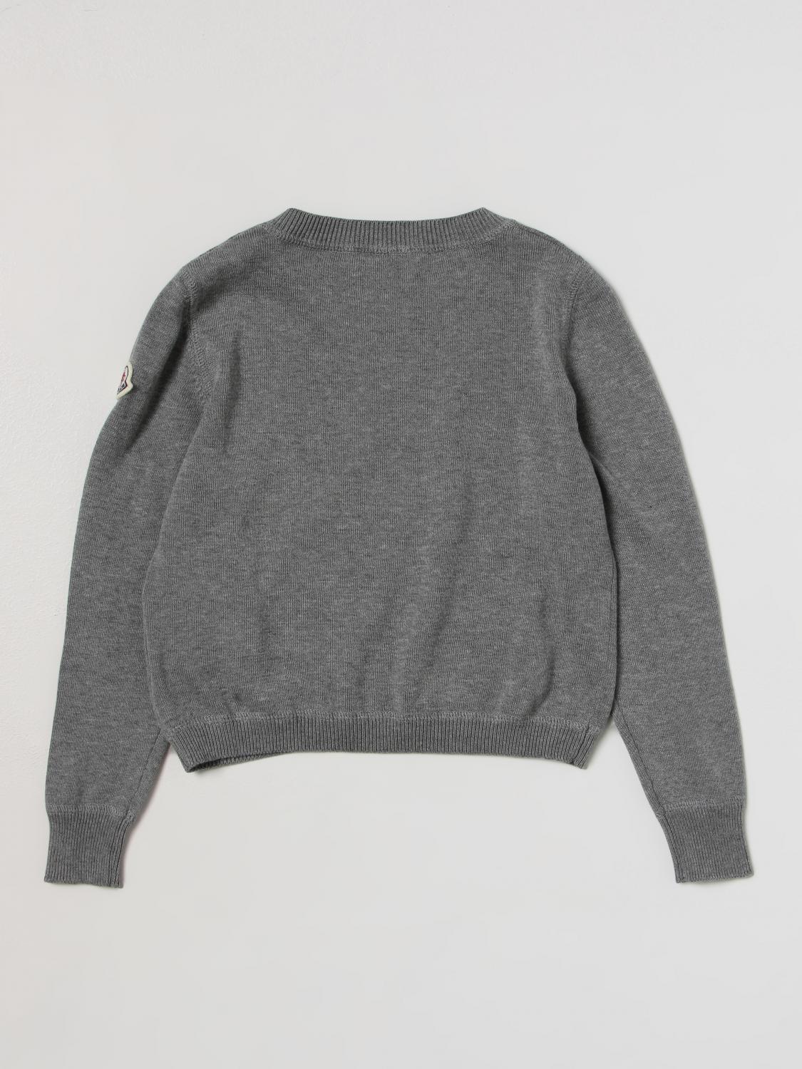 MONCLER PULLOVER: Pullover kinder Moncler, Grau - Img 2