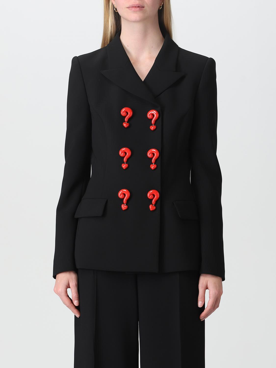 MOSCHINO COUTURE JACKET: Jacket woman Moschino Couture, Black - Img 1