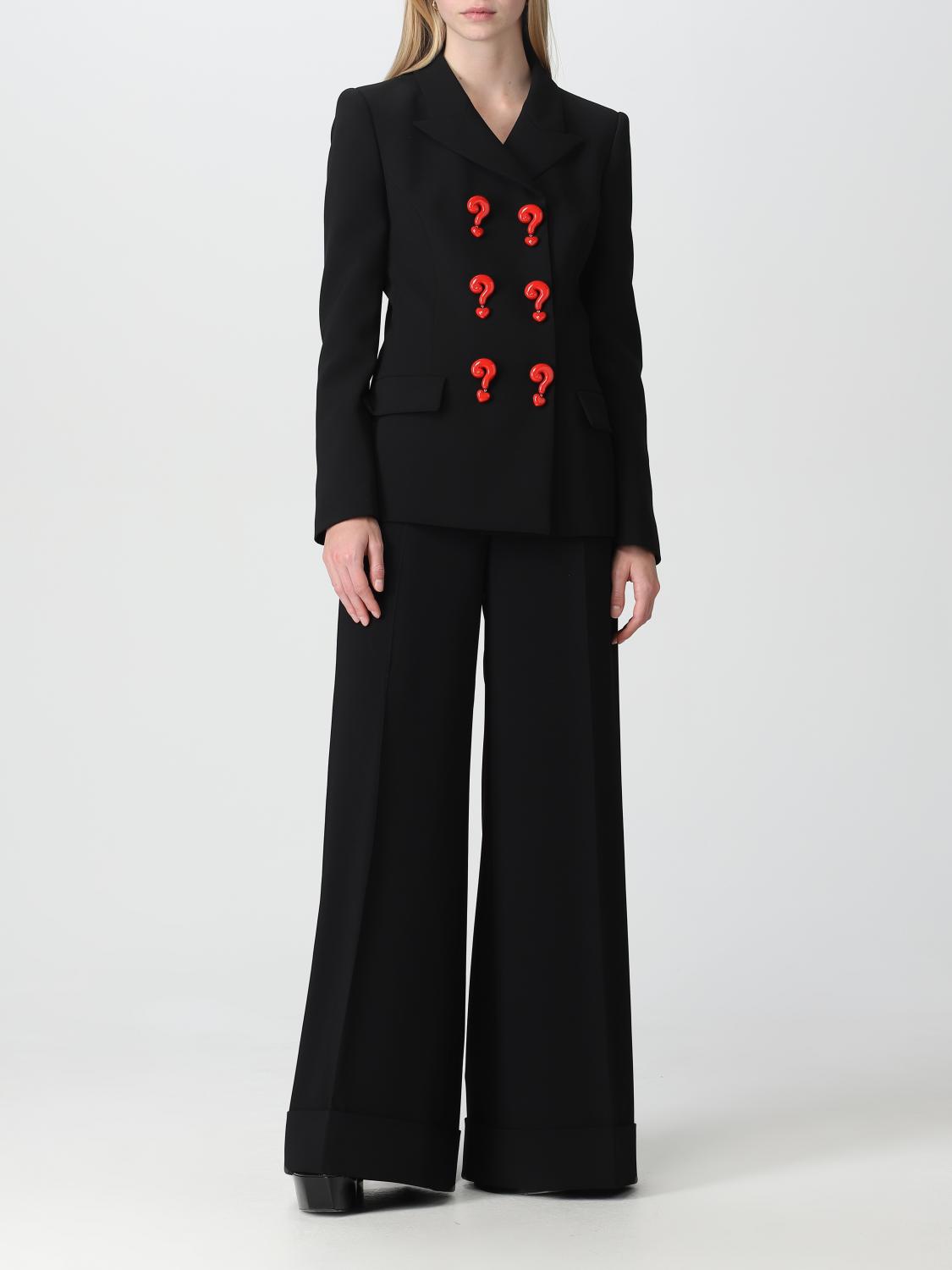 MOSCHINO COUTURE JACKET: Jacket woman Moschino Couture, Black - Img 2