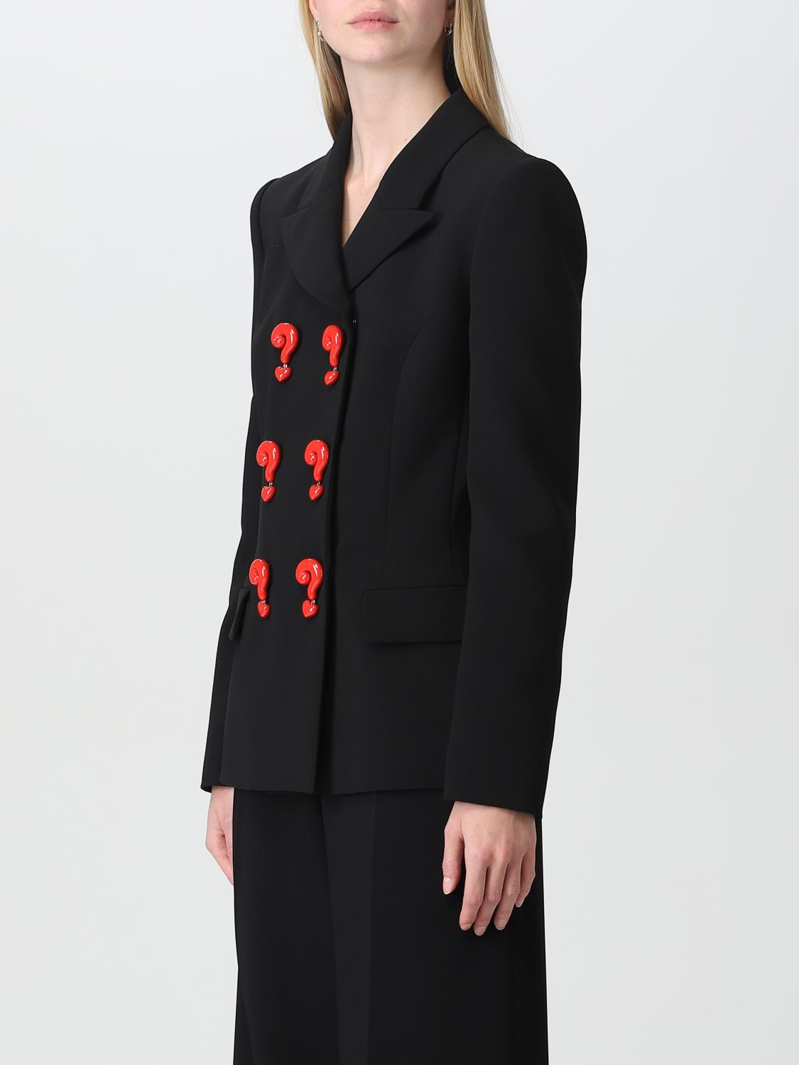 MOSCHINO COUTURE JACKET: Jacket woman Moschino Couture, Black - Img 4