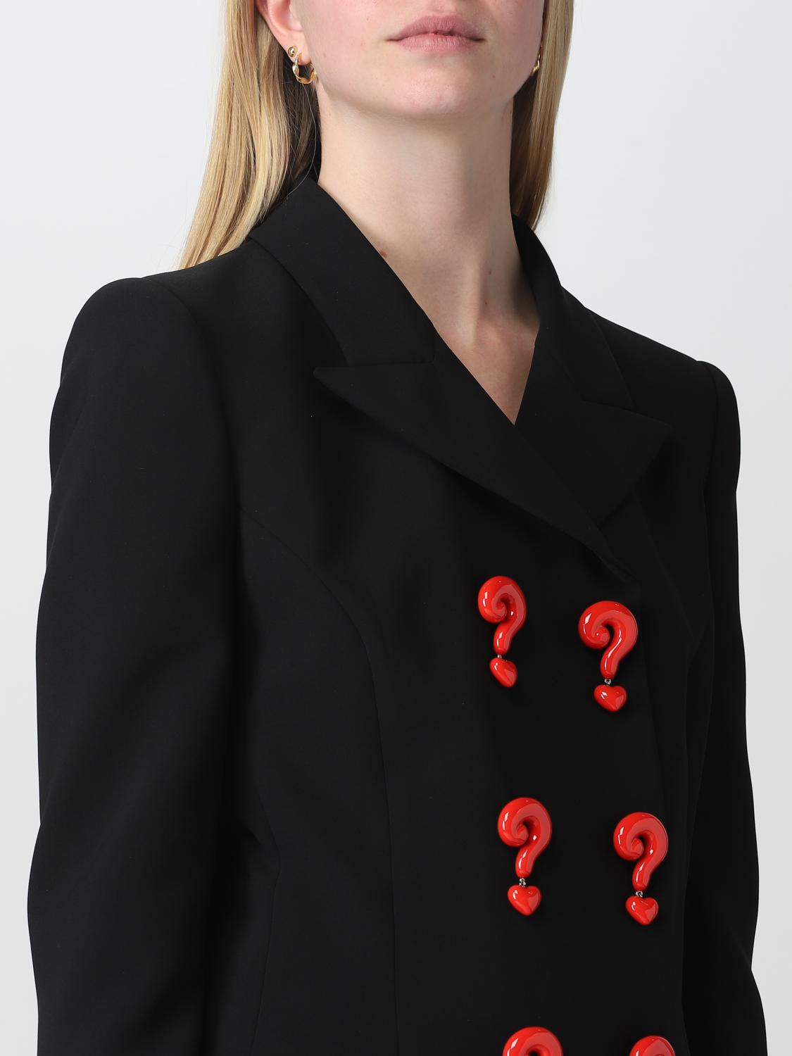 MOSCHINO COUTURE JACKET: Jacket woman Moschino Couture, Black - Img 5