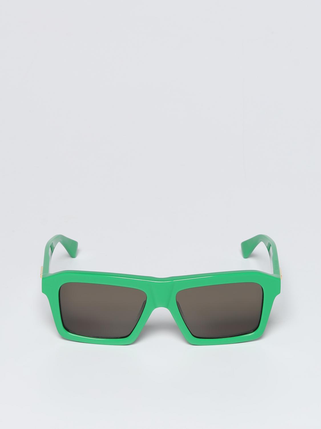BOTTEGA VENETA SUNGLASSES: Bottega Veneta acetate sunglasses, Green - Img 2