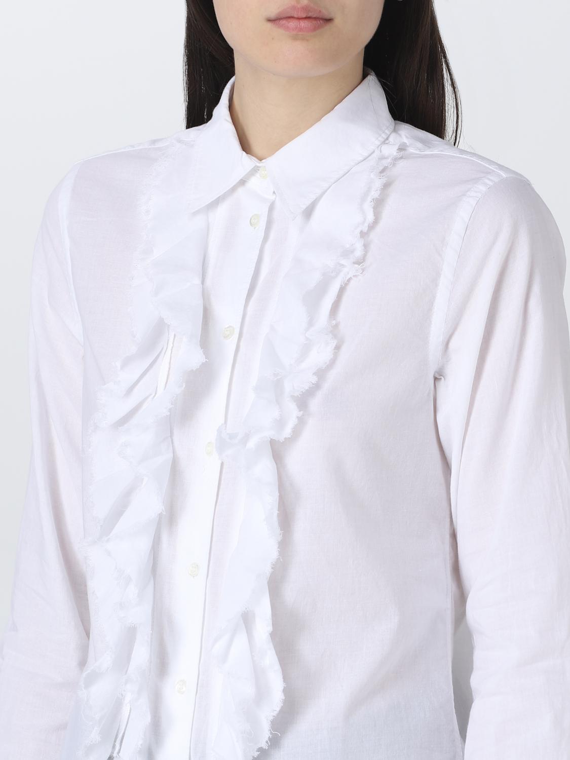 ASPESI HEMDBLUSE: Hemdbluse damen Aspesi, Weiß - Img 3