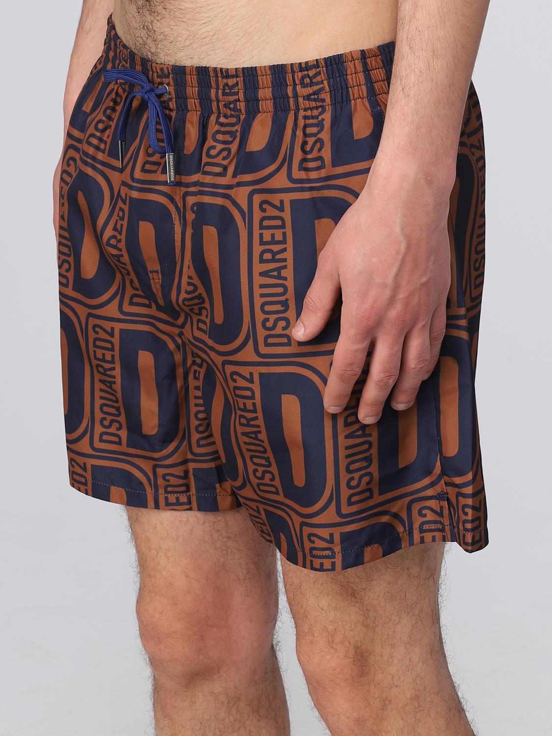 DSQUARED2 BADEMODE: Unterwäsche herren Dsquared2, Braun - Img 3