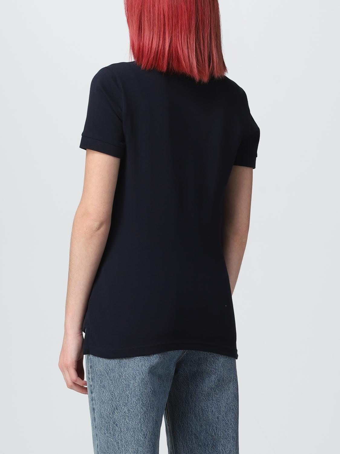 BARBOUR POLO: Top femme Barbour, Bleu Marine - Img 2