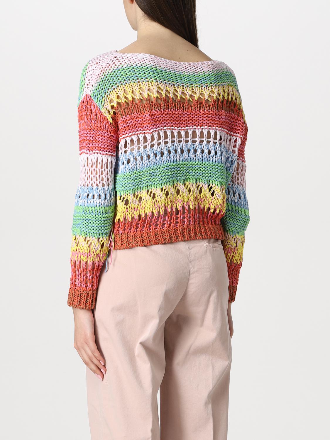 ROBERTO COLLINA PULL: Pull femme Roberto Collina, Rouge - Img 2