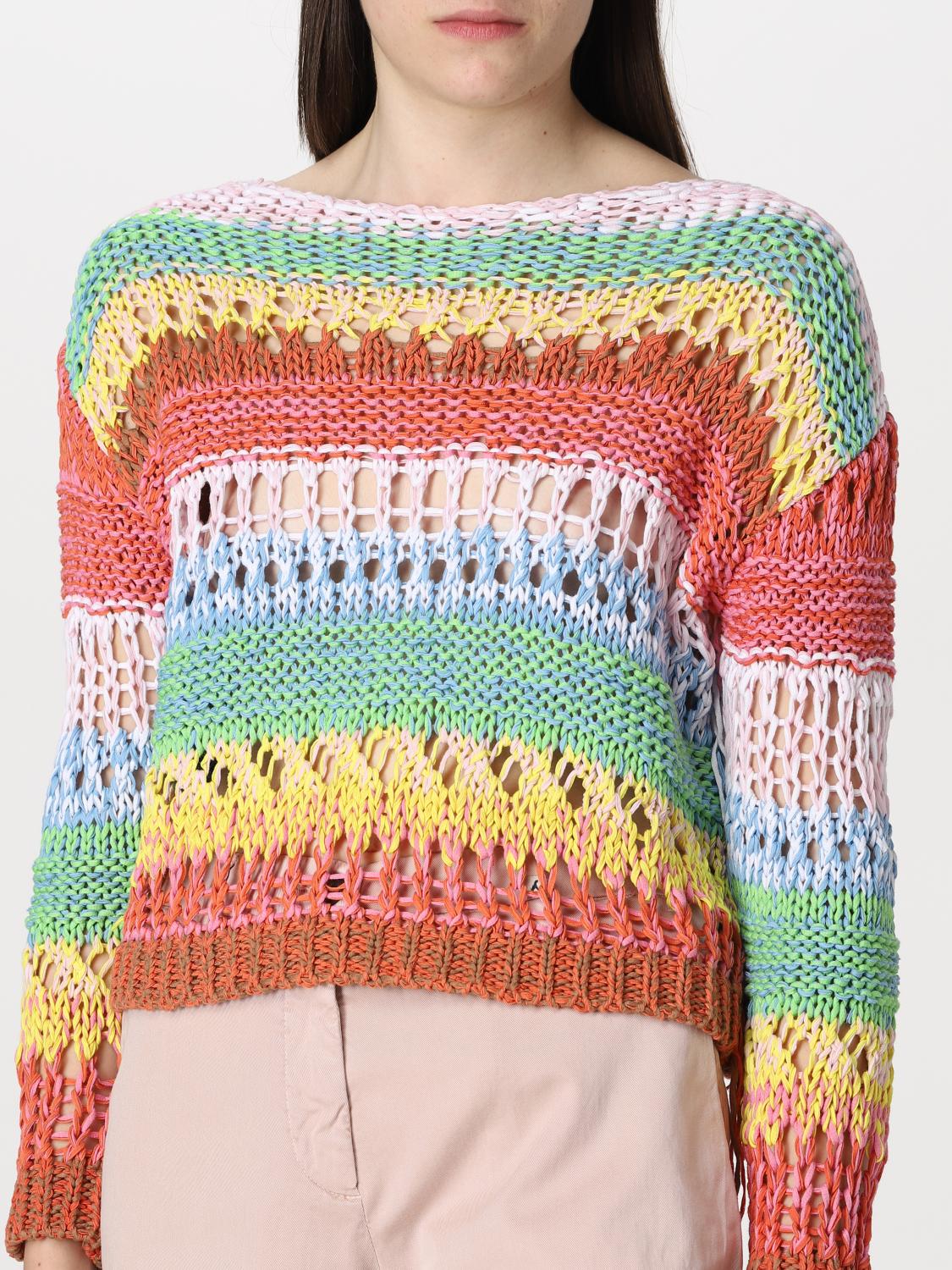 ROBERTO COLLINA PULL: Pull femme Roberto Collina, Rouge - Img 3