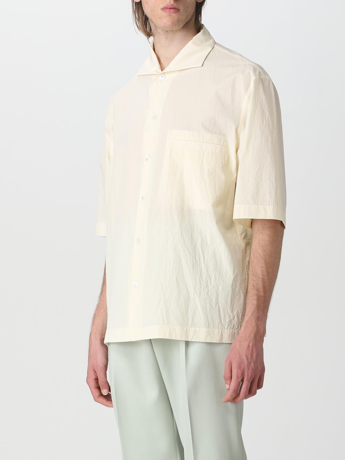 Lemaire シャツ メンズ - エクリュ | SH1014LF1067 | GIGLIO.COM
