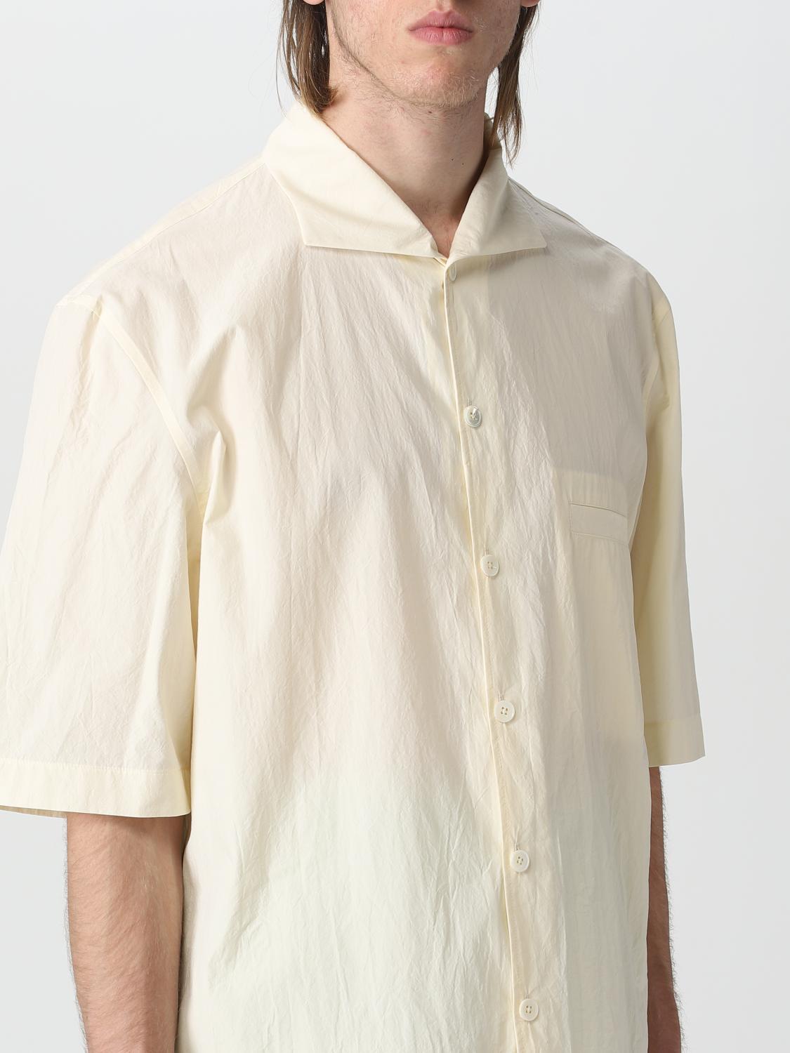 Lemaire シャツ メンズ - エクリュ | SH1014LF1067 | GIGLIO.COM