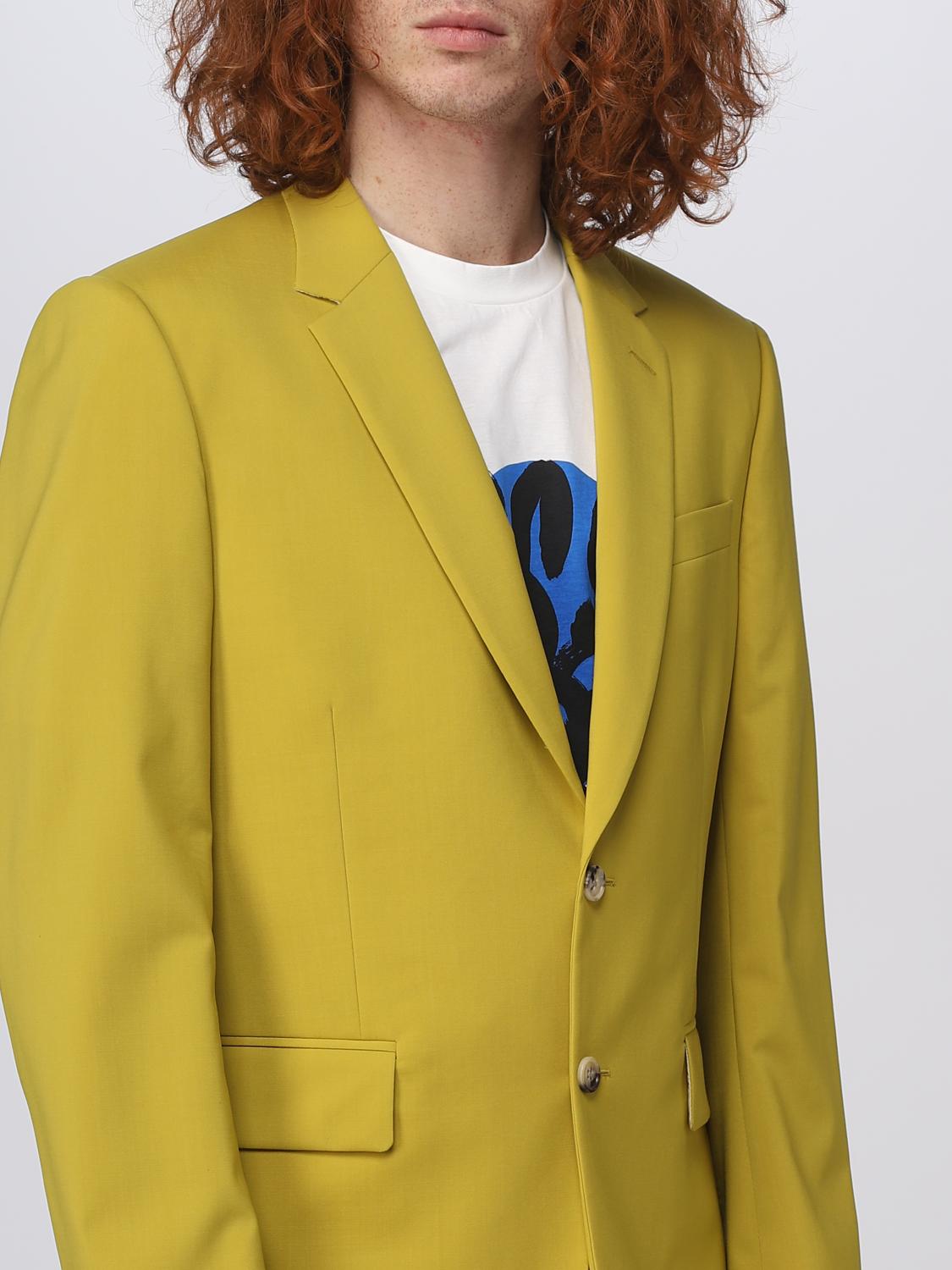 Paul Smith スーツ メンズ - イエロー | M1R1457K01625 | GIGLIO.COM