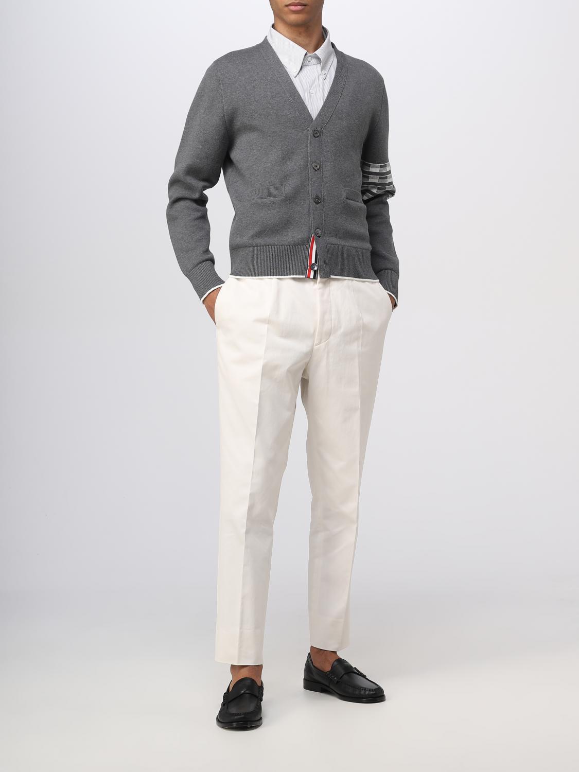 THOM BROWNE CAMISA: Camisa hombre Thom Browne, Gris - Img 2
