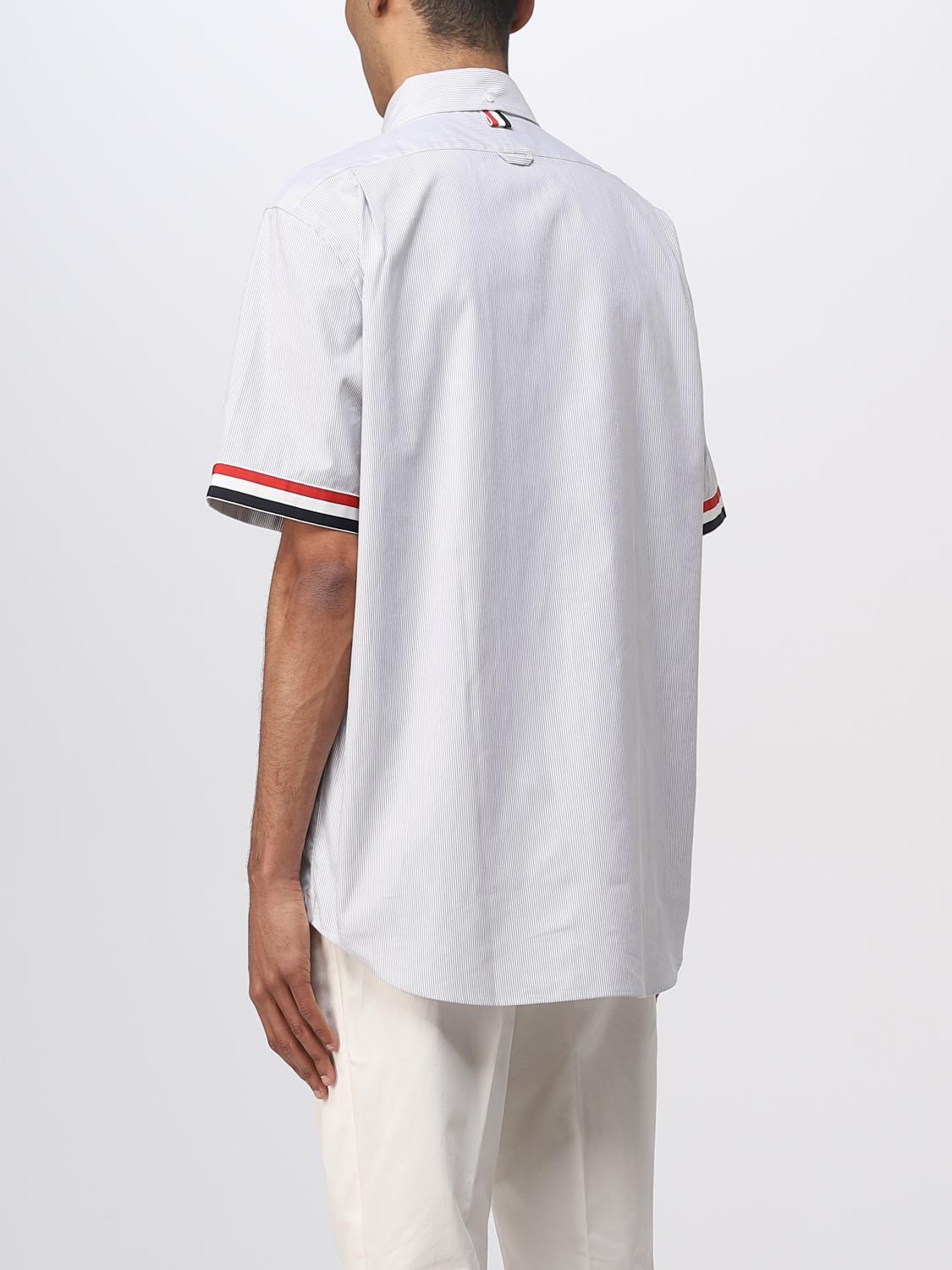 THOM BROWNE CAMISA: Camisa hombre Thom Browne, Gris - Img 3
