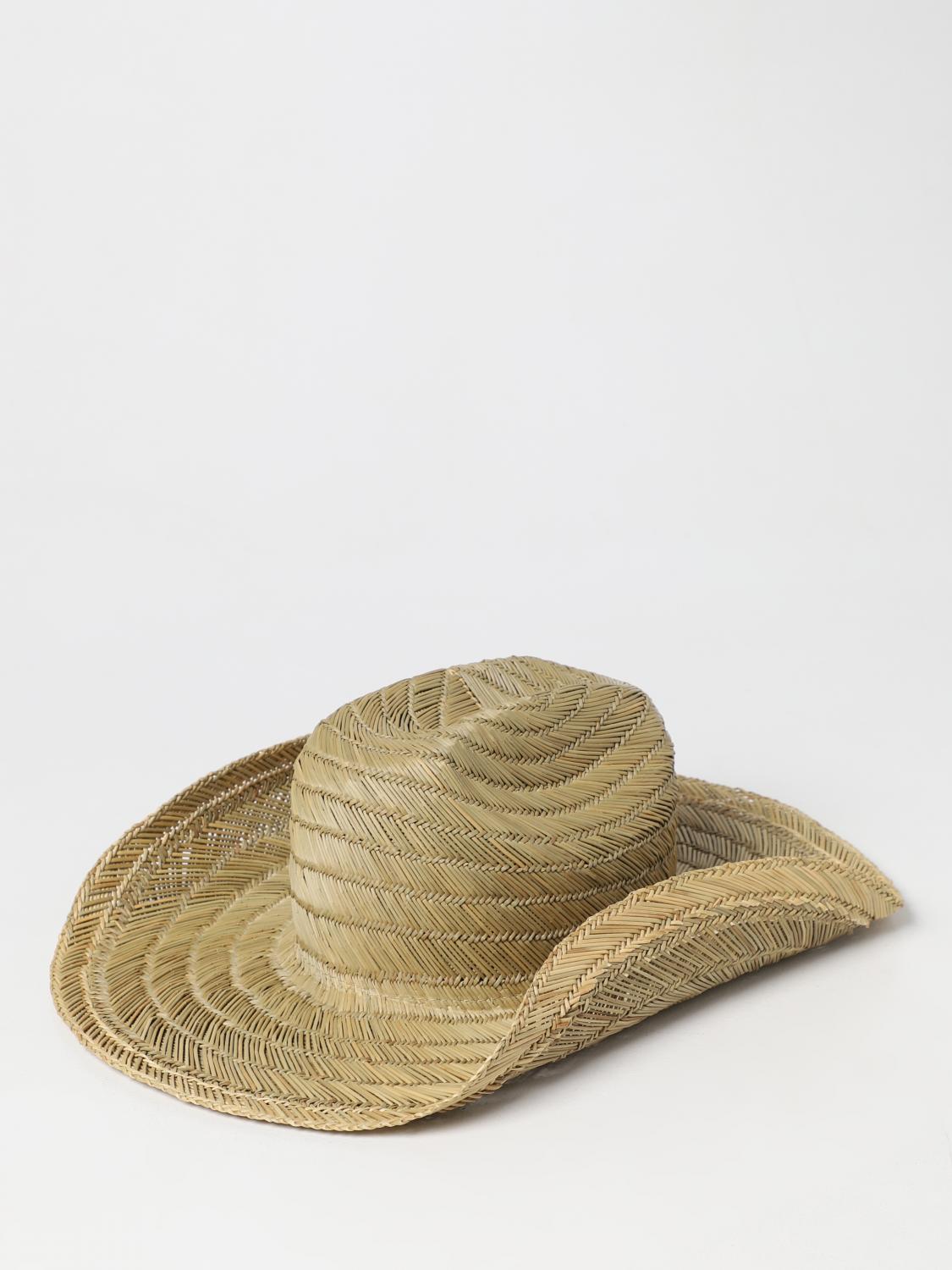RUSLAN BAGINSKIY SOMBRERO: Sombrero mujer Ruslan Baginskiy, Marrón - Img 2