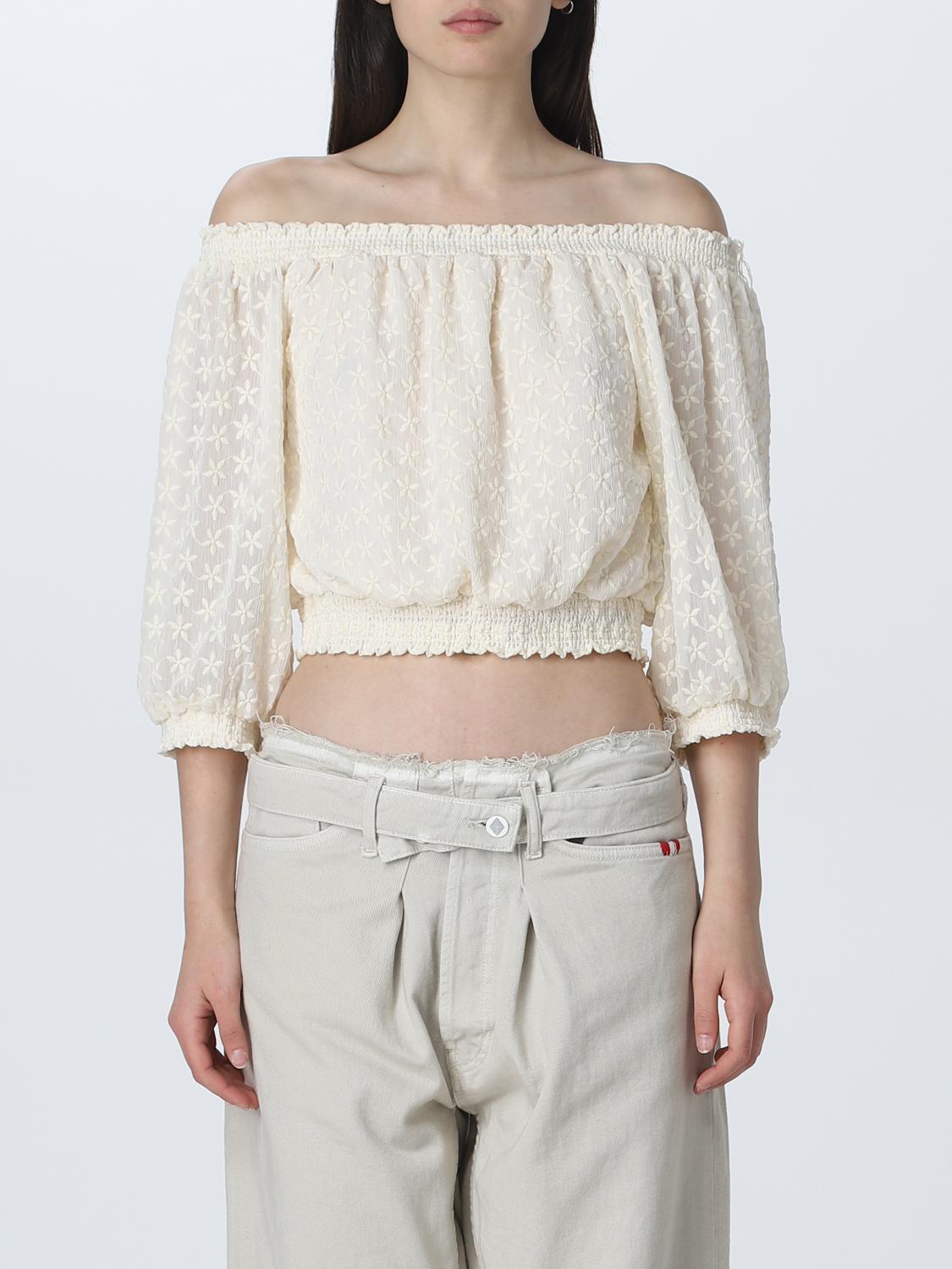 LIU JO TOP: Camisa mujer Liu Jo, Natural - Img 1