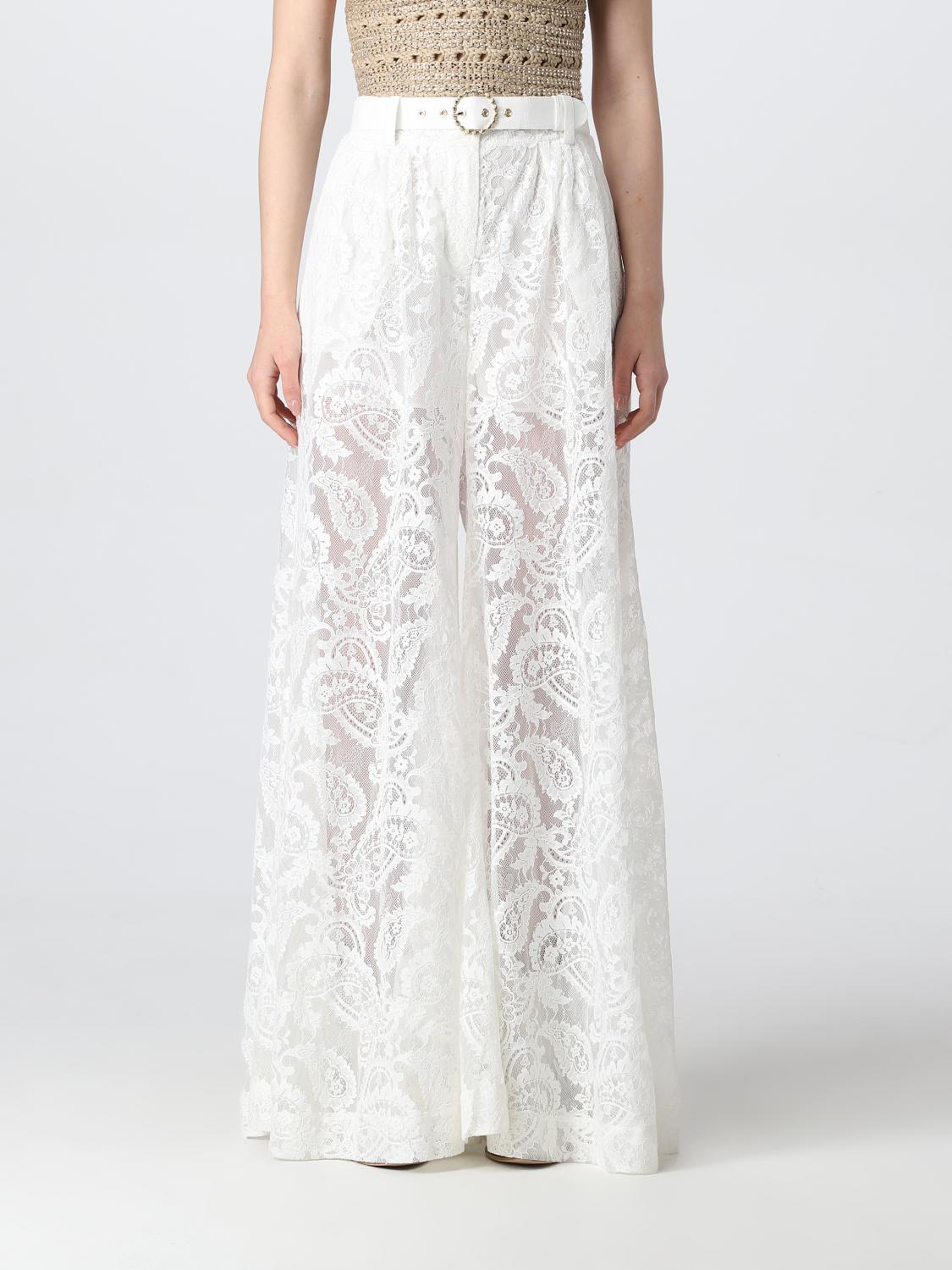 ZIMMERMANN HOSE: Hose damen Zimmermann, Ivory - Img 1