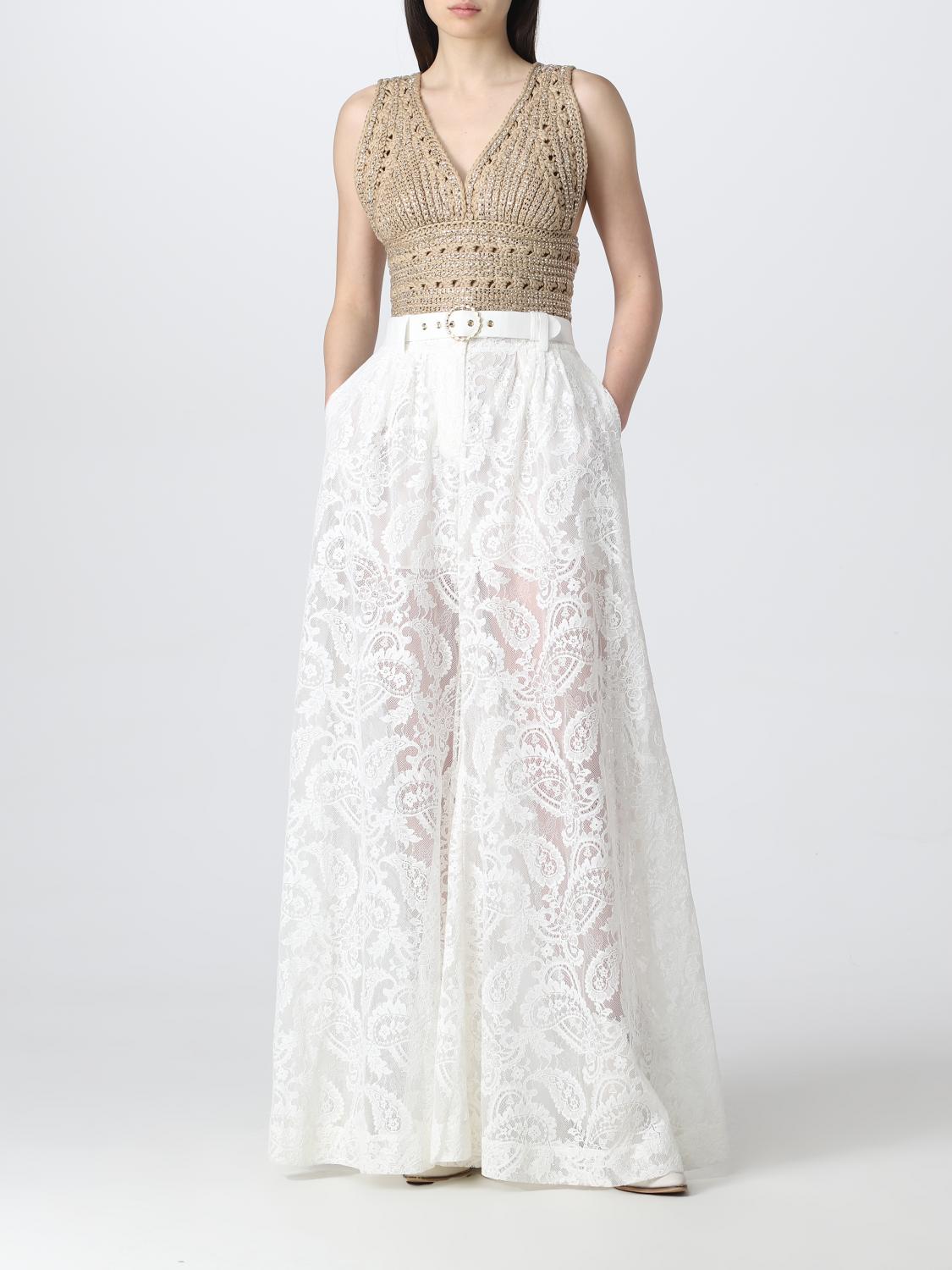 ZIMMERMANN HOSE: Hose damen Zimmermann, Ivory - Img 2