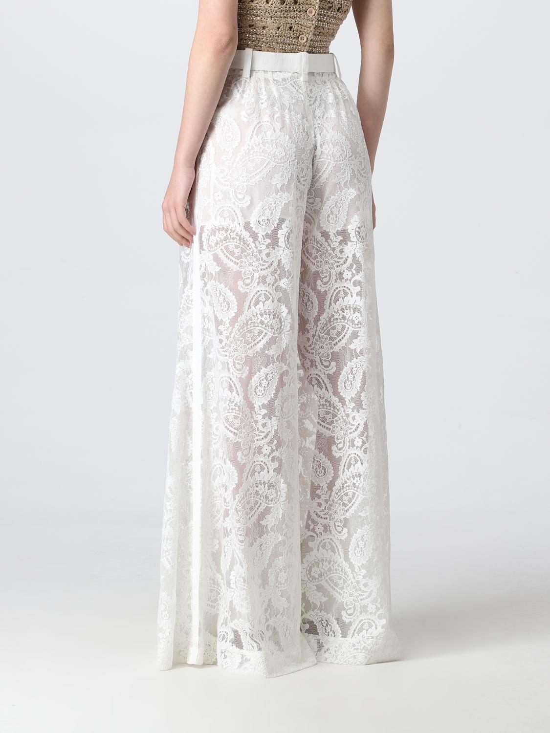 ZIMMERMANN HOSE: Hose damen Zimmermann, Ivory - Img 3