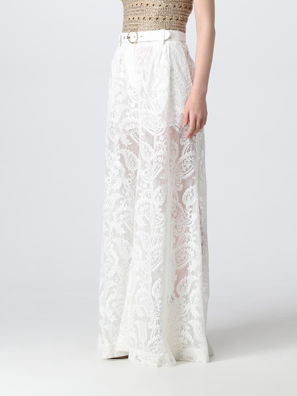 ZIMMERMANN HOSE: Hose damen Zimmermann, Ivory - Img 4