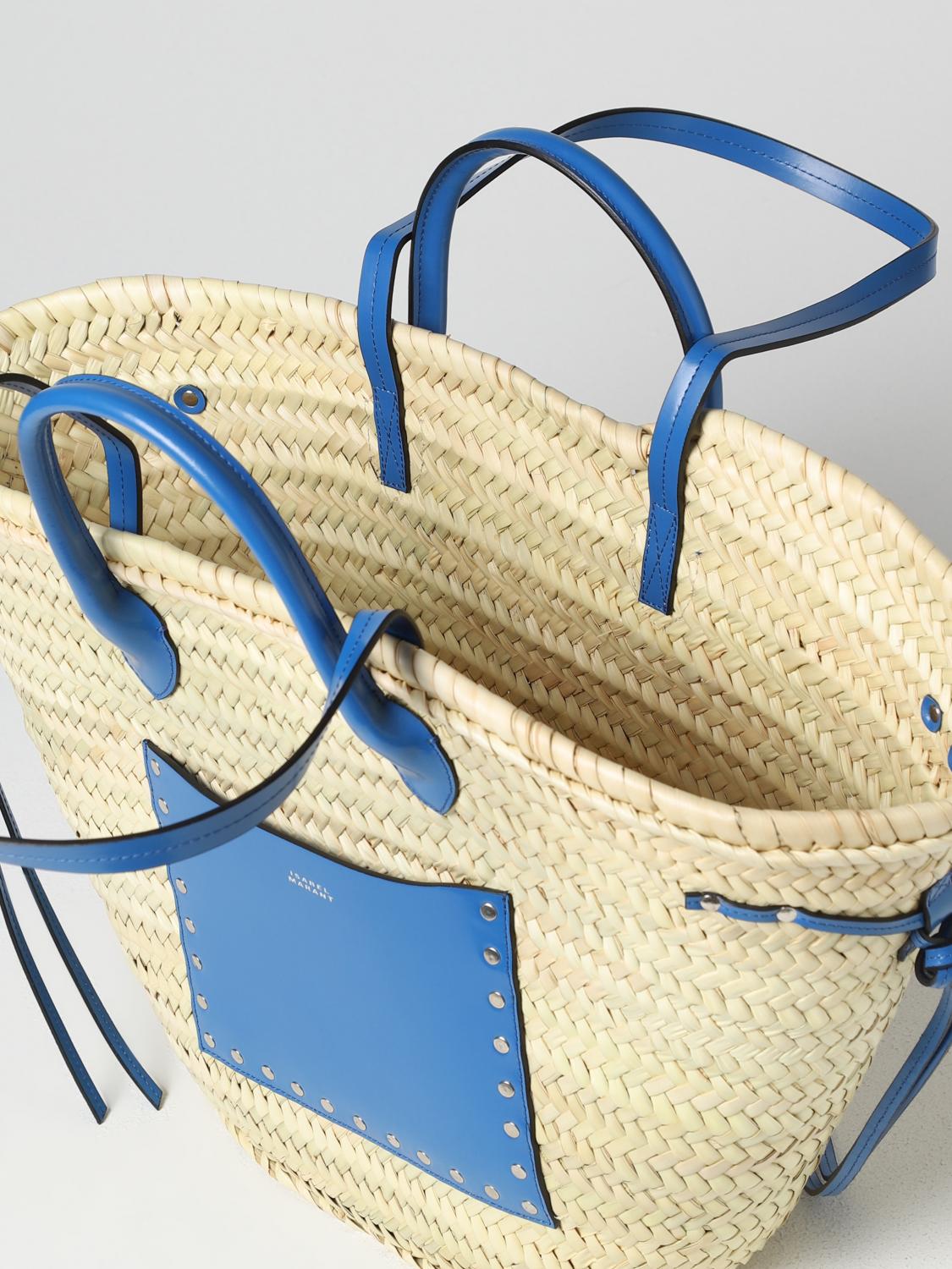ISABEL MARANT BORSA A SPALLA: Borsa a spalla donna Isabel Marant, Blue - Img 4