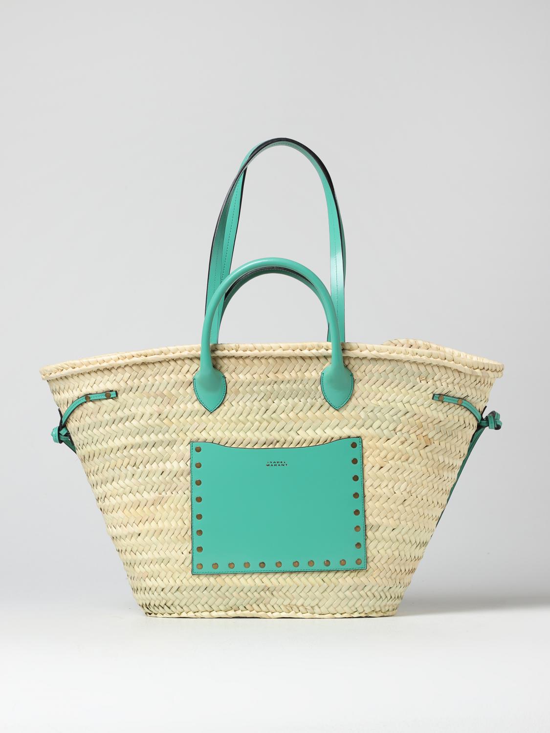 ISABEL MARANT BORSA A SPALLA: Borsa a spalla donna Isabel Marant, Verde - Img 1