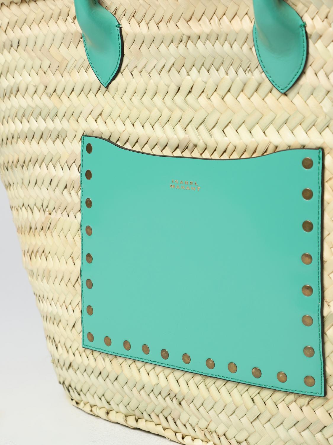 ISABEL MARANT BORSA A SPALLA: Borsa a spalla donna Isabel Marant, Verde - Img 3