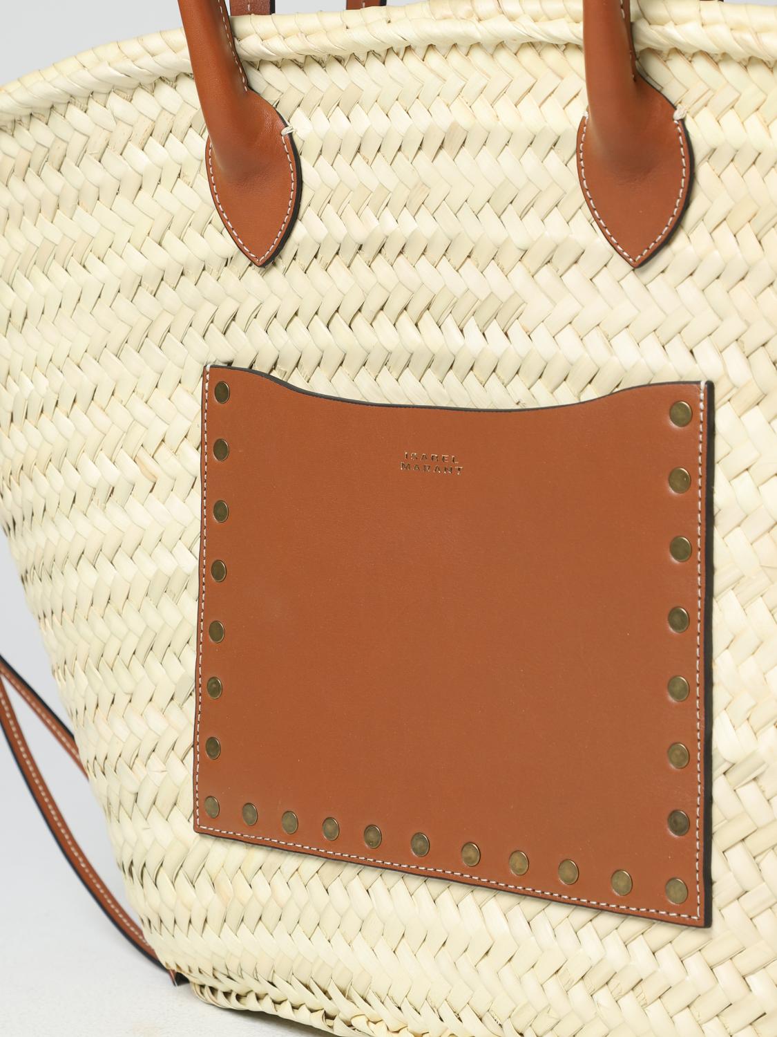 ISABEL MARANT BORSA A SPALLA: Borsa a spalla donna Isabel Marant, Marrone - Img 3