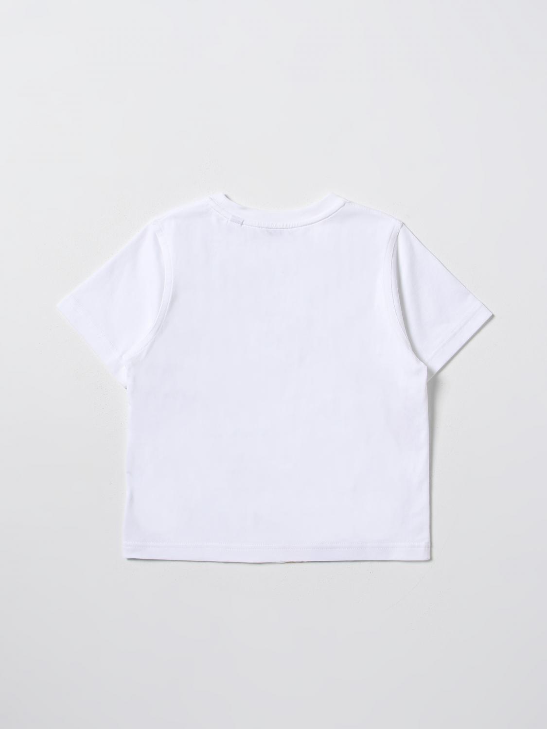 BURBERRY CAMISETA: Camiseta niños Burberry, Blanco - Img 2