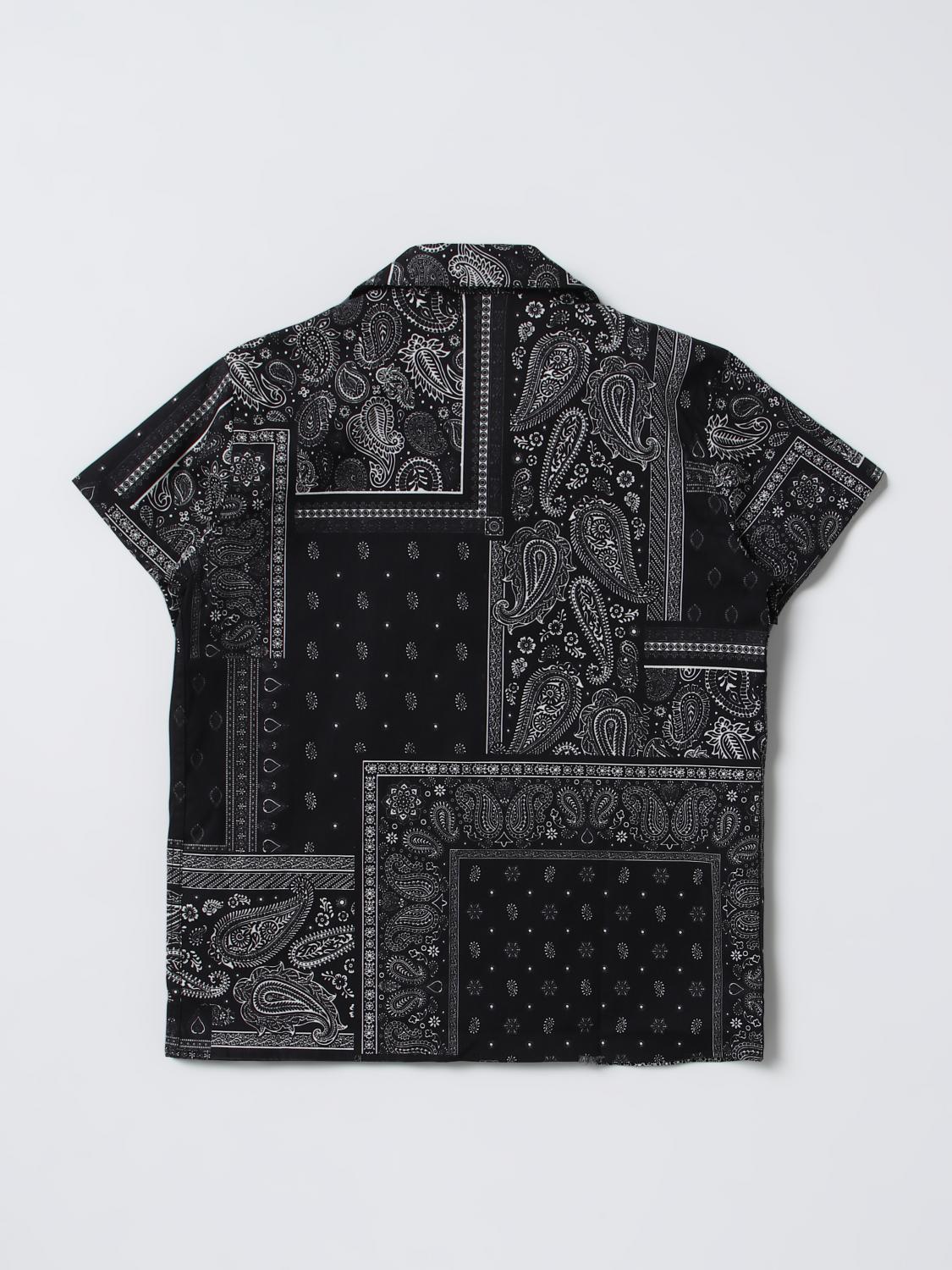 PAOLO PECORA CAMISA: Camisa niños Paolo Pecora, Negro - Img 2