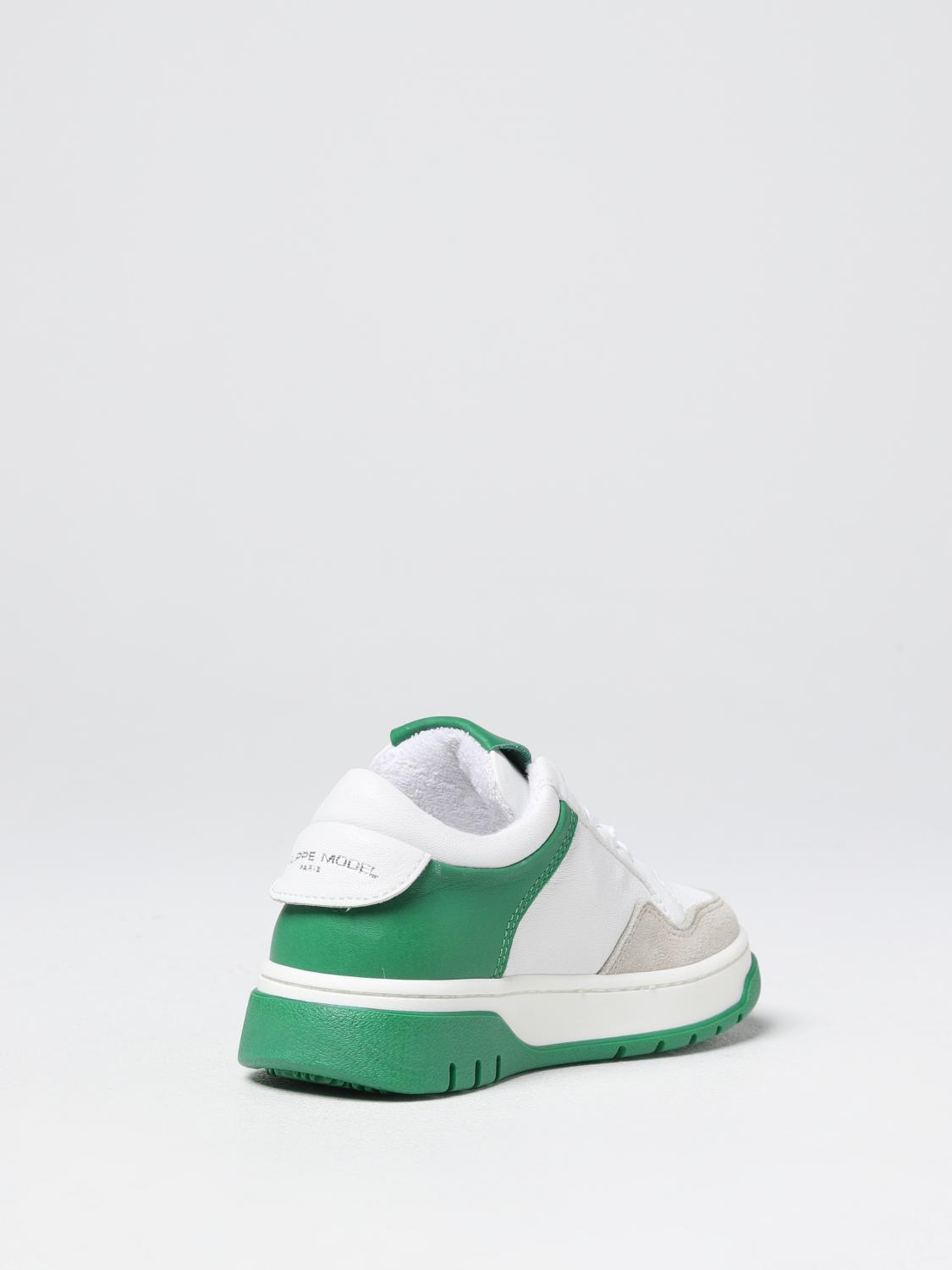 PHILIPPE MODEL JUNIOR SNEAKERS: Shoes kids Philippe Model Junior, White - Img 3