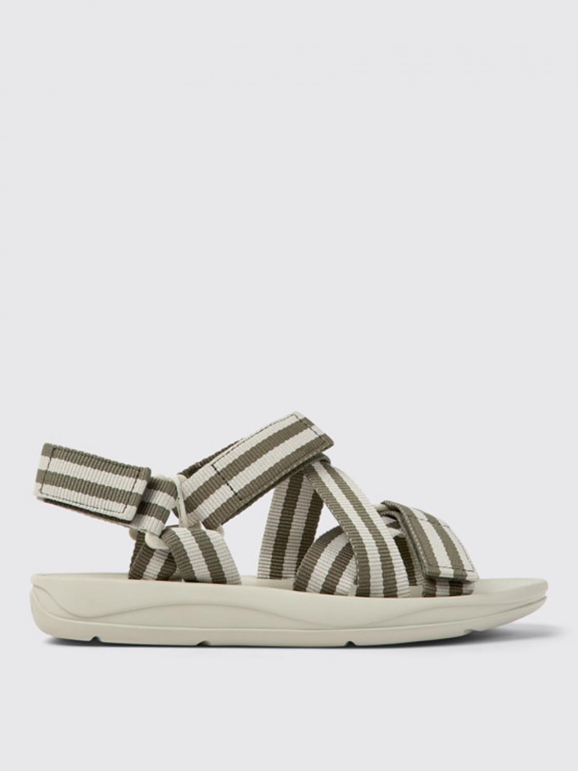 CAMPER FLAT SANDAL: Camper Match sandals in recycled PET, Multicolor - Img 1