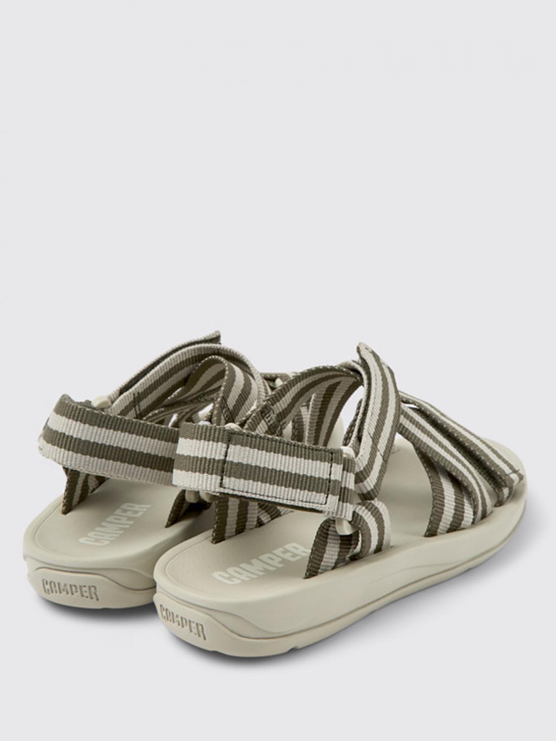 CAMPER FLAT SANDAL: Camper Match sandals in recycled PET, Multicolor - Img 3