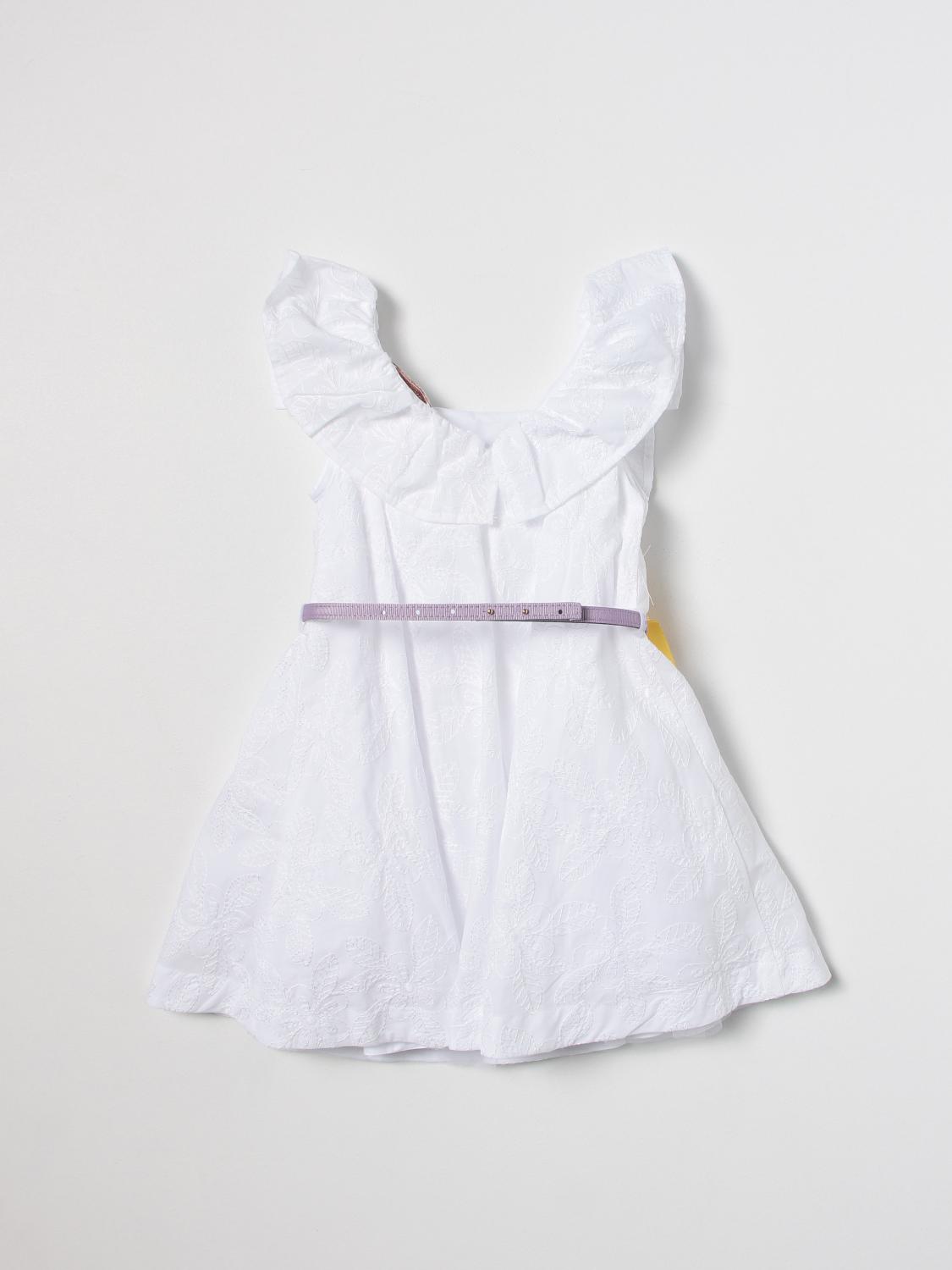 MONNALISA KLEID: Kleid kinder Monnalisa, Weiß - Img 2