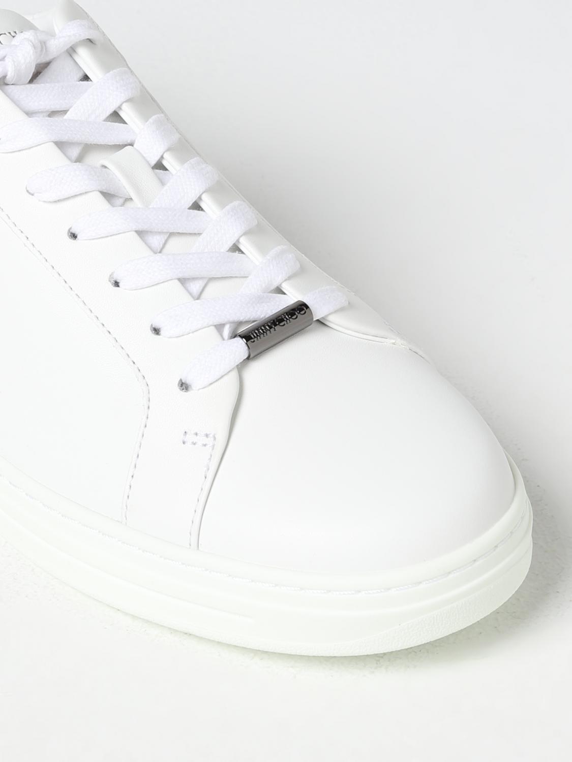 JIMMY CHOO ZAPATILLAS: Zapatillas hombre Jimmy Choo, Blanco - Img 4